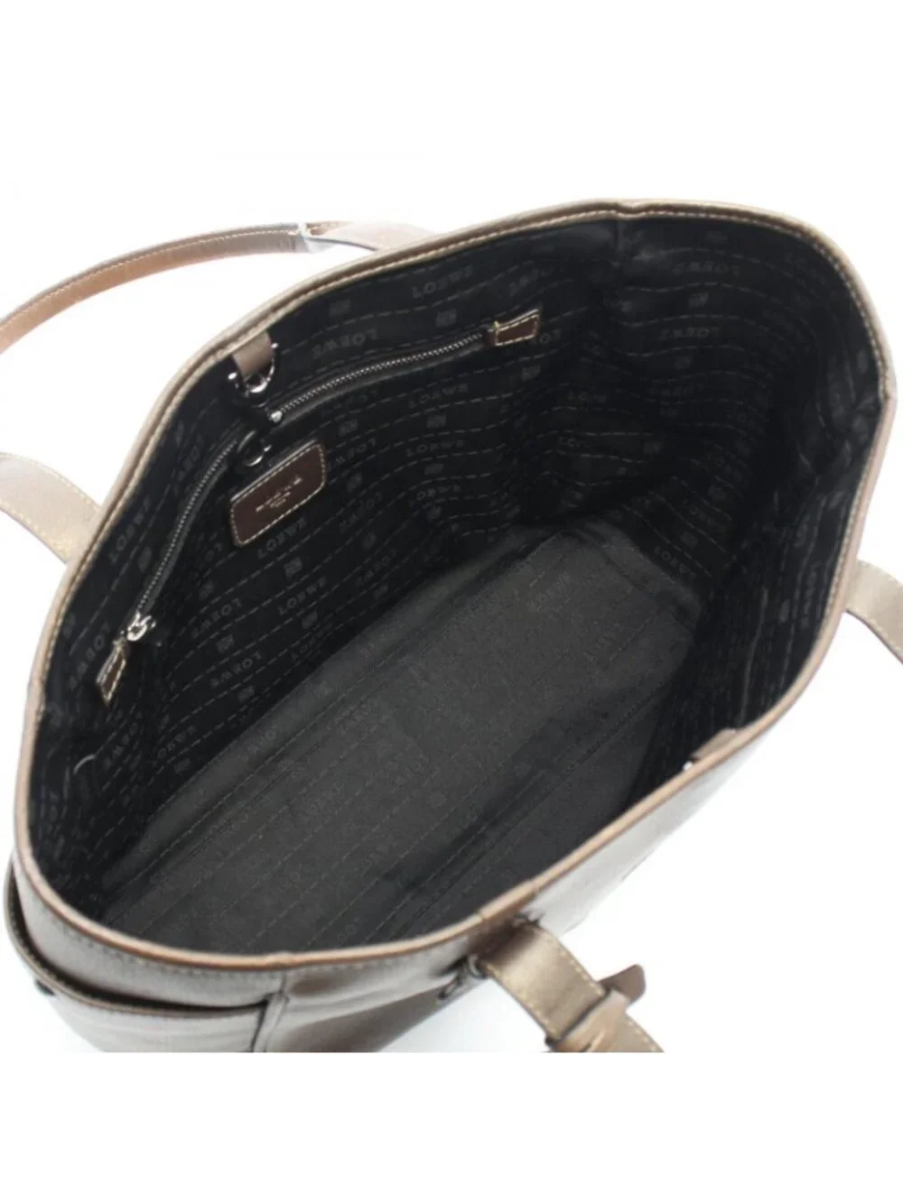Loewe Tote Heritage Blanc Leather